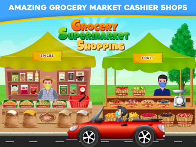 اسکرین شات بازی Grocery Shopping Cash Register 5