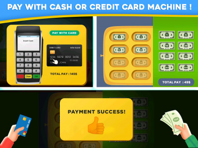 اسکرین شات بازی Grocery Shopping Cash Register 4