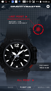 اسکرین شات برنامه G-SHOCK Connected 1