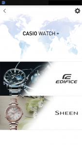 اسکرین شات برنامه CASIO WATCH+ 3