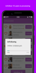 اسکرین شات برنامه Unfollowers  &  Followers 4