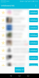 اسکرین شات برنامه Unfollow Users Plus 4