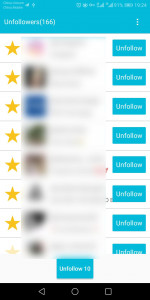 اسکرین شات برنامه Unfollow Users Plus 6