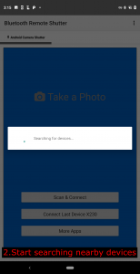 اسکرین شات برنامه Bluetooth Remote Shutter 2