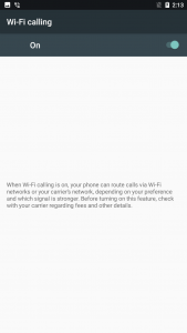 اسکرین شات 3 برنامه VoWiFi (WiFi Calling)