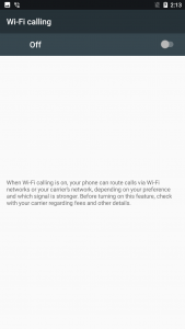 اسکرین شات 2 برنامه VoWiFi (WiFi Calling)