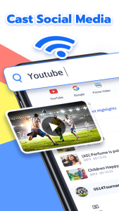 اسکرین شات 4 برنامه Cast for Chromecast - TV Cast