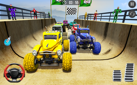 اسکرین شات برنامه Mega Ramp Car Stunts Games 5