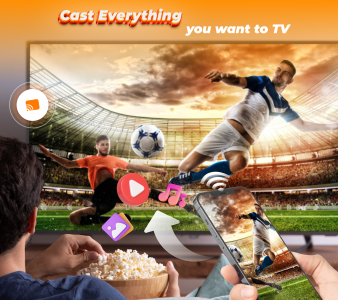 اسکرین شات برنامه Cast to TV - Screen Mirroring 1