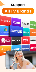 اسکرین شات 2 برنامه Cast to TV - Screen Mirroring