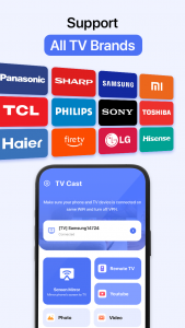 اسکرین شات 3 برنامه Cast to TV & Screen Mirroring