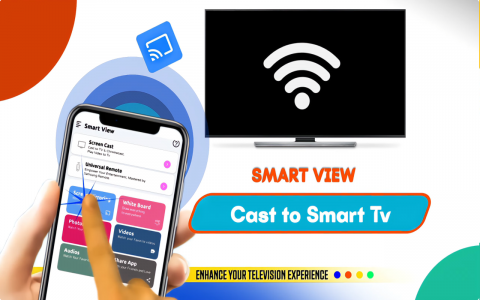 اسکرین شات برنامه Samsung Smart View - Cast To 5