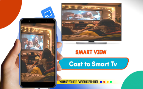 اسکرین شات 4 برنامه Samsung Smart View - Cast To