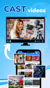 اسکرین شات 3 برنامه Cast To TV - Screen Mirroring