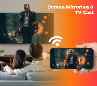 اسکرین شات 1 برنامه Screen Mirror & TV Connect