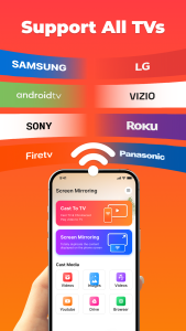 اسکرین شات 2 برنامه Screen Mirror & TV Connect