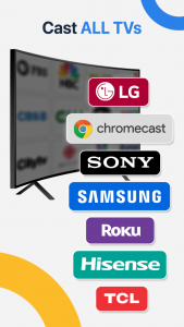 اسکرین شات برنامه Cast for Chromecast & TV Cast 2