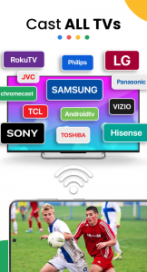 اسکرین شات برنامه Cast for Chromecast & TV Cast 2