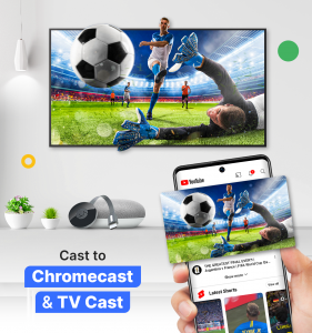 اسکرین شات برنامه Cast for Chromecast & TV Cast 1