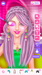 اسکرین شات بازی Dress Up Game: Fashion Stylist 1