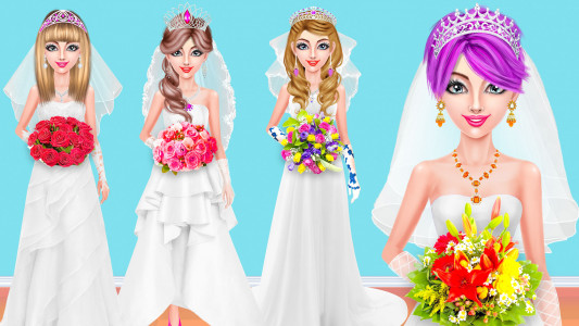 اسکرین شات بازی Wedding Dress Up Game for Girl 1