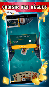 اسکرین شات بازی Belote Offline - Single Player Card Game 3