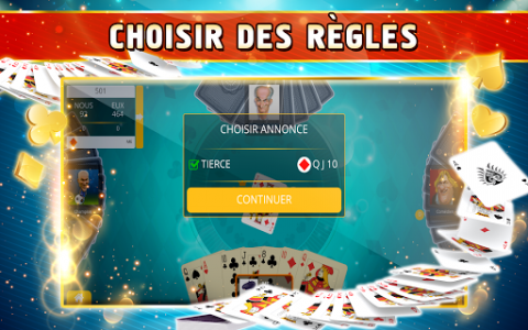 اسکرین شات بازی Belote Offline - Single Player Card Game 8