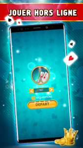 اسکرین شات بازی Belote Offline - Single Player Card Game 4