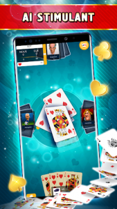 اسکرین شات بازی Belote Offline - Single Player Card Game 2