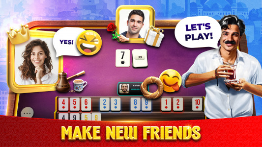 اسکرین شات 2 بازی VIP Okey - Play Okey Online