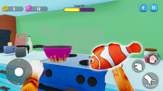 اسکرین شات 3 بازی Cat & Granny Sim: Spread Chaos