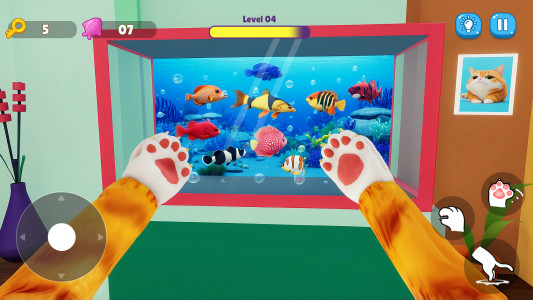 اسکرین شات 2 بازی Cat & Granny Sim: Spread Chaos