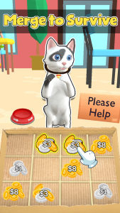 اسکرین شات 3 بازی Cat Life: Merge Money