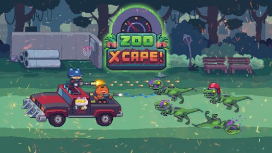 اسکرین شات بازی Cat Gunner: Super Zombie Shooter Pixel 4