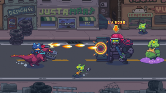 اسکرین شات بازی Cat Gunner: Super Zombie Shooter Pixel 6