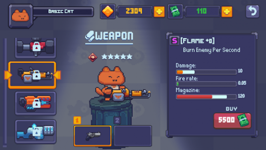 اسکرین شات بازی Cat Gunner: Super Zombie Shooter Pixel 5