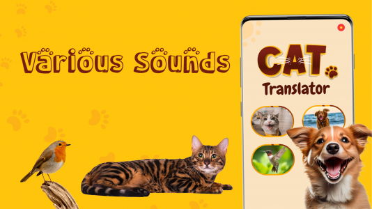 اسکرین شات 4 برنامه Translate for Animal: Cat, Dog
