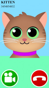 اسکرین شات بازی fake call video cat 2 game 3