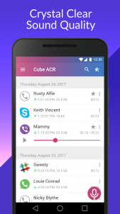 اسکرین شات برنامه Call Recorder - Cube ACR 4