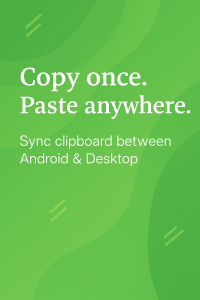 اسکرین شات 1 برنامه Clip Cloud - Clipboard Sync