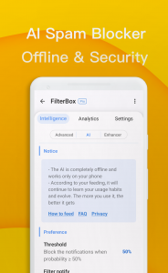 اسکرین شات برنامه FilterBox Notification Manager 5