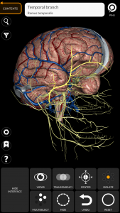 اسکرین شات برنامه Anatomy 3D Atlas 7