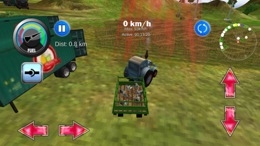 اسکرین شات بازی Tractor Farm Driving Simulator 6