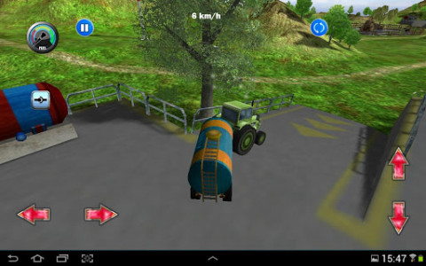اسکرین شات بازی Tractor Farm Driving Simulator 3
