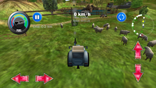 اسکرین شات بازی Tractor Farm Driving Simulator 5