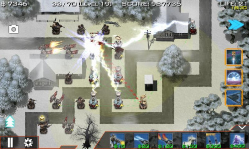 اسکرین شات بازی Global Defense: Zombie War 5