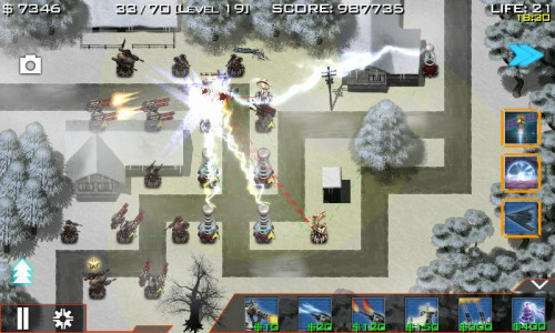 اسکرین شات 5 بازی Global Defense: Zombie War