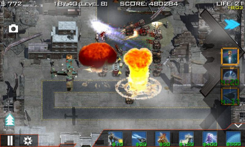 اسکرین شات بازی Global Defense: Zombie War 3
