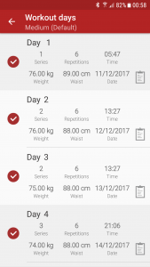 اسکرین شات 3 برنامه Abs workout A6W - flat belly