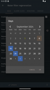 اسکرین شات 3 برنامه Alarm clock + calendar + tasks